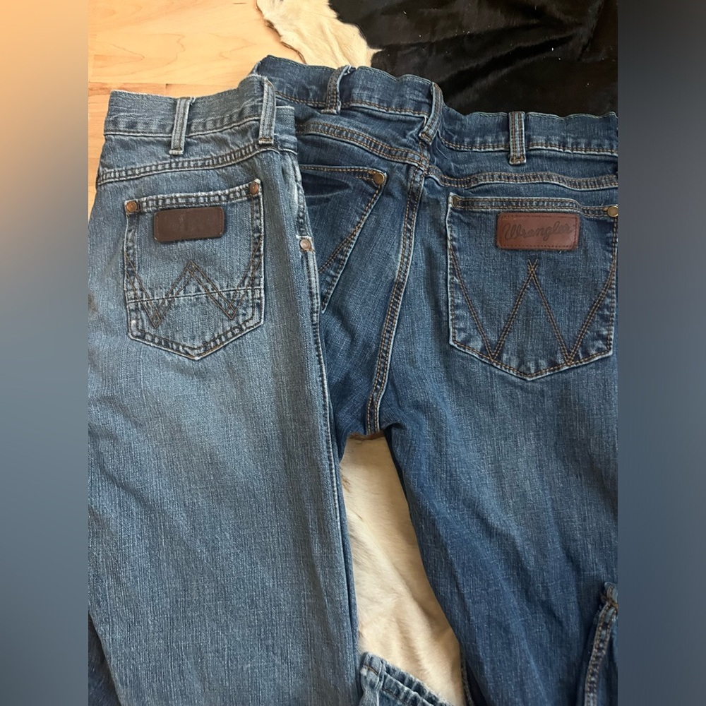 EDITED***retro Wrangler jeans